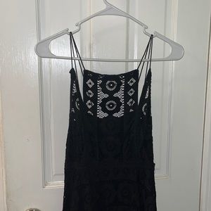 Free People black lace dress size 2 NWT